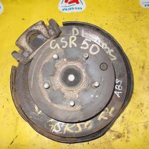 Ступица Toyota ACR50/ACR50W/GSR50/GSR50W Estima зад, лев 2WD ABS. Дисковые тормоза.Диск не вентилируемый.В сборе с диском и суппортом.. 42450-28030.42431-2