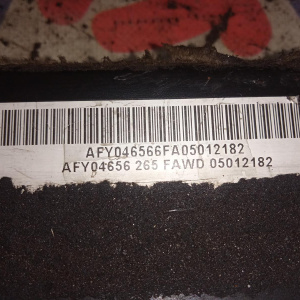 Балка Cadillac SRX GMT265 F 4WD 3.6L 15939721 '2005