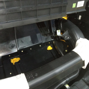 Торпедо SsangYong Actyon CJ/C100 '2008 Без Airbag, трещина на креплении слева