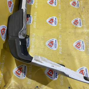 Бампер Chevrolet TrailBlazer GMT360/GMT370/KC зад Белый, парктроники