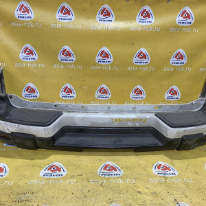 Бампер Chevrolet TrailBlazer GMT360/GMT370/KC зад Белый, парктроники