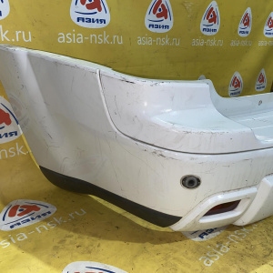 Бампер Chevrolet TrailBlazer GMT360/GMT370/KC зад Белый, парктроники