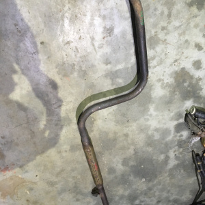 Глушитель TOYOTA SV40 средняя часть