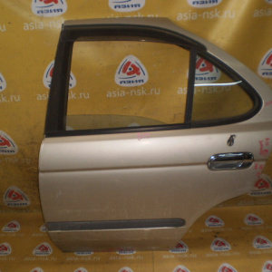 Дверь боковая NISSAN Sunny B15 '1998-2002 зад, лев (цена за голое железо)