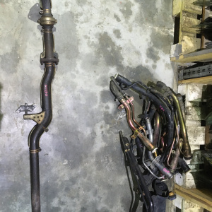 Приемная Труба Глушителя TOYOTA ST190 4S штаны+средняя часть