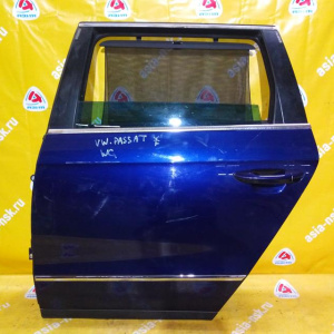Дверь боковая Volkswagen Passat B6/3C5 '2005-2010 зад, лев Универсал, в сборе