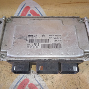 Блок управления двс Peugeot 206 2D TU5JP4/NFU '2004 0261207477