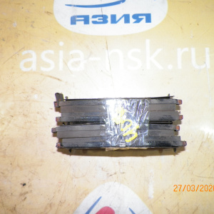 Колодки тормозные Toyota Hiace Regius/Granvia KCH46/KCH16/VCH16/KCH10/VCH10 2WD/4WD Остаток-40%. F 04466-24010