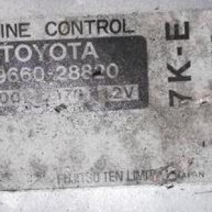 Коса ДВС Toyota 7K-E Lite Ace Noah KR42 задний привод a/t 0370 + комп. 89660-28820 впрыск. + блок предохранителей 82121-28550