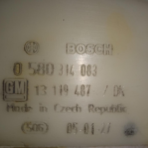 Бензонасос Opel Astra H A04/L35/L48 2H9/Z18XE дефект корпуса 13119487, '2005