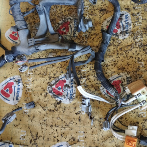 Коса ДВС Toyota 4S-FE SV40 m/t без привода., кат. + комп.89661-32880