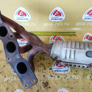 Коллектор выпускной Suzuki J24B Grand Vitara TDA4W с катализатором, ( дефект резьбы ) 14110-78K01-H02 / 14110-78K10 ( ) 14110-78K00-H02