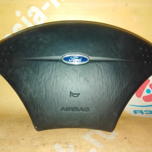 Подушка безопасности Ford Focus 1 CAK/DAW/DBW/DNW '2001-2005 EURO вод. с рулем 4 спицы (дефект руля) 1145903, 2M51-A042B85-CBYYFY (с зарядом)