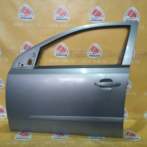 Дверь боковая Opel Astra H A04/L48/L35/L70 '2004-2015 перед, лев в сборе, с молдингом (царапины, тычки)