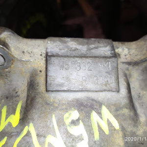 МКПП Mitsubishi 4G63 4WD с крепление передней подушки RVR N23W