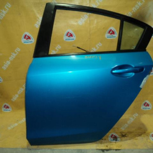 Дверь боковая Mazda Axela BL6FJ '2009-2013 зад, лев Sedan (цена указана за голое железо)