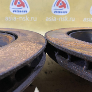 Диск тормозной Audi Q7 4LB/7LA R 330x28 пара 26.5 мм 7L6615601J, 7L8615601C