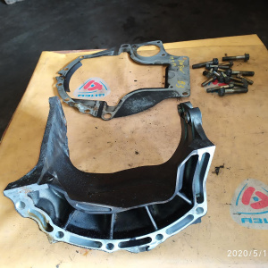 Кожух маховика Mazda Demio DW3W B3 '2001- m/t пластина + алюминиевый кожух