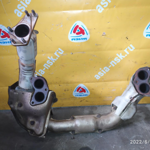 Коллектор выпускной Subaru EJ205/EJ255 Forester SH5/SH9 '2008- ЧУГУН 4 части 44101FE070 + 14023AA020 + 14010AA102 + 44614AA000