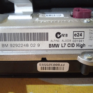 Дисплей информационный BMW 3-Series F30 '2013 L7 CID High 8.8 65509292248