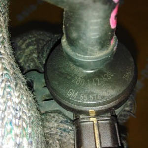 Клапан вентиляции топливного бака Chevrolet 55574240 Cruze J300 LDE/F16D4/2H0/F18D4 Bosch 0280142430