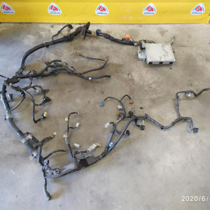 Коса ДВС Toyota 1MZ Harrier MCU15 4WD a/t RHD + компьютер 89661-48043