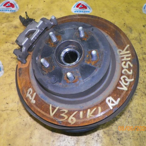 Ступица Nissan V36 Skyline зад, лев ABS. Дисковые тормоза. Диск вентилируемый. В сборе.