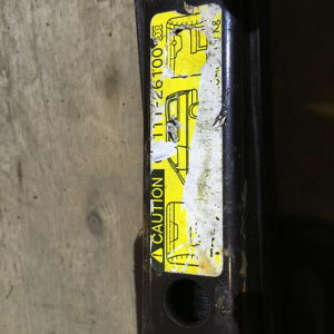 Домкрат Toyota Granvia/Hiace/Grand Hiace VCH10/KCH10/KCH12/KCH16/RCH11/RCH12/LXH12 09111-26100. 09111-26090. 1450 кг