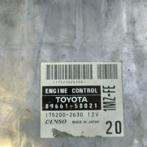 Компьютер ДВС Toyota Alphard 89661-58021 1MZ-FE MNH15 4WD a/t U140F