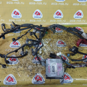 Коса ДВС Toyota 5E-FE Raum EXZ10 2WD/4WD a/t A244L/A244F без привода спид. кат. + комп. 89661-46010 БЕЗ БЛОКА ПРЕДОХРАНИТЕЛЕЙ 82121-46040