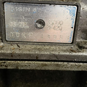 АКПП Toyota 2L/3L/5L/2RZ/1RZ 0372L (A45DL) 2WD BUS 350002F420 Hiace LH100/RZH1/LH103/LH113/LH123