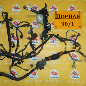 Коса ДВС Toyota 1ZZ-FE Voltz ZZE136 2WD a/t (A246E 5 конт.), мех. заслонка 82121-01030