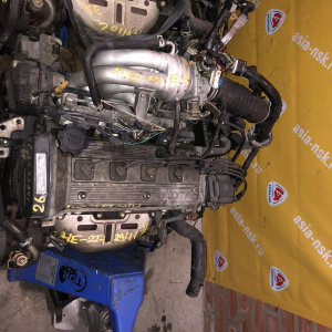 Двигатель Toyota 4E-FE-2272941 ТРАМБЛЕРНЫЙ  ПРОБЕГ 136 Т КМ БЕЗ НАВЕСНОГО Corsa/Tercel EL51