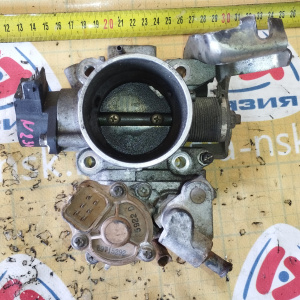 Заслонка дроссельная Mitsubishi 4G63/4G63T Chariot/RVR N23W 2 вал. DOHC, 1 вак. трубка ДЕФЕКТ РАЗЪЁМА Х/Х И ДАТЧИКА ПОЛОЖЕНИЯ