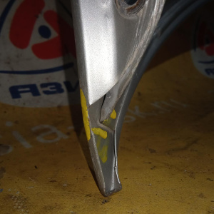 Капот Mercedes M-Class W163 '1998-2005 дефект решётки, вмятины, тычки, ржавчина