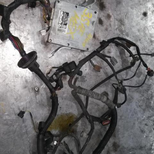 Коса ДВС Toyota 3S-FE Caldina ST215 4WD m/t + компьютер 89661-2D600