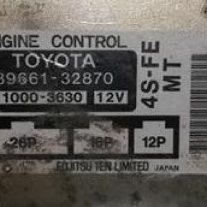 Коса ДВС Toyota 4S-FE SV40 передний привод m/t + комп 89661-32870