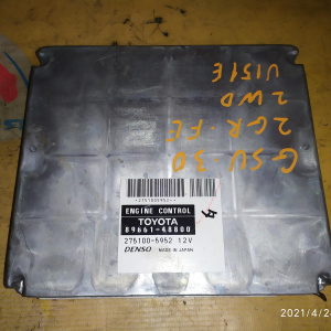 Компьютер Toyota Harrier 89661-48800 2GR-FE GSU30 2WD a/t