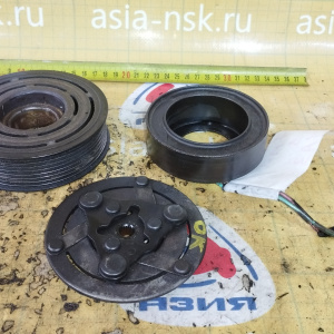 Шкив Компрессора кондиционера Honda Accord CL7/CL9 K20A/K24A3 '2003-2007 диаметр шкива 117 мм. с эл. магнитом
