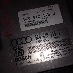 Блок управления двс Audi A4 B7/8EC BGB '2004-2008 2.0 TFSI 4WD 5AT 8E0910115J