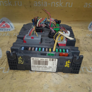 Блок предохранителей Peugeot 207 EP6/5FW салонный BSI 2004 P08-00 9663798480