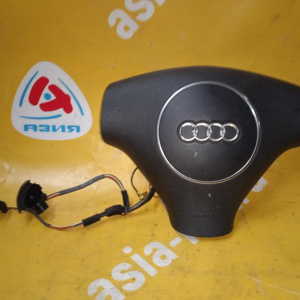 Подушка безопасности Audi A4 B6/8E2/8E5 '2001-2005 водителя с зарядом 1 фишка, 3 спицы 8E0880201BA