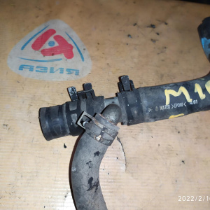Тройник печки Toyota Duet M100A/M110A EJ-DE/EJ-VE железный, диаметр 25+25+14 мм. на основной радиатор