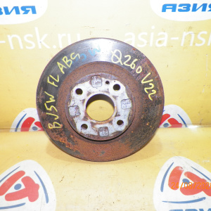 Диск тормозной Mazda BJ3P/BJ5P/BJ5W/BJFW Familia F (4шп). Диаметр-258мм. Толщина-22мм.