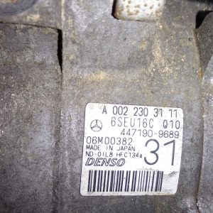 Компрессор кондиционера Mercedes M272E35/272.980 E-Class W212 6SEU16C A0022303111