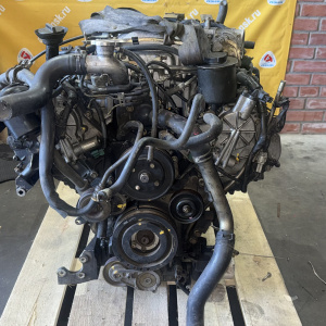 Двигатель Nissan/Infiniti VK45-DE-022513 2WD БЕЗ ГЕНЕРАТОРА ГУР И КОНДЕРА Cima#FX45 F50 S50 СТАРТЕР  С ПРАВОЙ СТОРОНЫ
