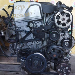 Двигатель HONDA K24A-7215381 2WD/4WD БЕЗ НАВЕСНОГО CR-V RE3