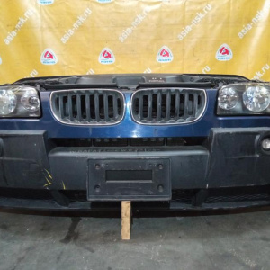 Ноускат BMW X3 E83 M54B30 '2003-2006 RHD галоген, туманки (царапины на фарах) 51113412716