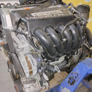 Двигатель HONDA K24A-1052419 без компрес кондиционера Odyssey/Accord RB3  CU2  CW2