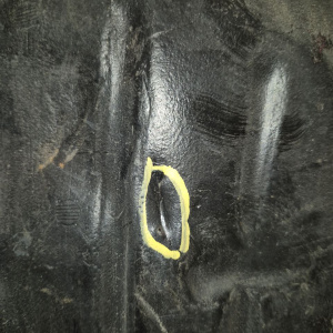 Подкрылок Toyota Mark II/Chaser/Cresta GX100 перед, лев Дефект (под крыло) 53876-22060